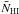 \hbox{$\bar{N}_{\rm HI}$}