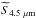 \hbox{$\widetilde{S}_{4.5~\mu\text{m}}$}