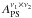 \hbox{$A^{\nu_1 \times \nu_2}_{\rm PS}$}