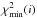 \hbox{$\chimin(i)$}