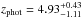 \hbox{$z_{\rm phot}=4.93^{+0.43}_{-1.11}$}