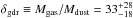 \hbox{$\delta_{\rm gdr}\equiv M_{\rm gas}/M_{\rm dust}=33^{+28}_{-18}$}