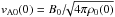 \hbox{$v_{\rm A0}(0)=B_{0}/\!\!\sqrt{4\pi\rho_{0}(0)}$}