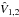 \hbox{$\hat{V}_{1,2}$}
