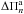 \hbox{$\Delta \Pi_n^{\rm a}$}