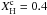 \hbox{$X^{\rm c}_{\rm H}= 0.4$}