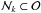 \hbox{$\mathcal{N}_k \subset \mathcal{O}$}