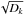 \hbox{$\sqrt{D_k}$}