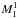 \hbox{$M^1_1$}