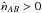 \hbox{$\hat{n}_{AB}>0$}