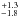 \hbox{$\stackrel{+1.3}{_{-1.8}}$}
