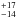 \hbox{$^{+17}_{-14}$}