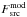 \hbox{$F_{\rm src}^{\rm mod}$}