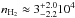 \hbox{$n_{{\rm H}_2}\approx 3^{+2.0}_{-2.2}10^4$}