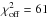 \hbox{$\chi_{\rm off}^2=61$}