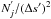 \hbox{$N^{'}_{j}/ (\Delta s')^2$}