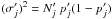 \hbox{$(\sigma_j')^2=N_j'\ p_j'(1-p_j')$}