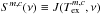 \hbox{$S^{m,c}(\nu) \equiv J(T_\mathrm{ex}^{m,c}, \nu)$}
