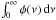 \hbox{$\int_0^{\infty} \phi(\nu) \, {\rm d}\nu$}