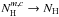 \hbox{$N_{\rm H}^{m,c} \rightarrow N_{\rm H}$}