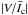 \hbox{$|V/\bar{I}_{\rm c}|$}