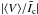 \hbox{$|\la V \ra/\bar{I}_{\rm c}|$}