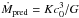 \hbox{$\dot{M}_{\text{pred}} = K c_{0}^{3}/G$}