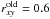 \hbox{$r_{xy}^{\mathrm{old}} = 0.6$}