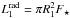 \hbox{$L^{\text{rad}}_{1} = \pi R_{1}^{2} F_{\star}$}