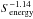 \hbox{$S_{\rm energy}^{-1.14}$}