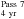 \hbox{$^{\rm Pass \ 7}_{4 \ \rm yr}$}