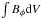 \hbox{$\int B_\phi {\rm d}V$}