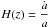 \hbox{$H(z) = \displaystyle \frac{\dot a}{a}$}