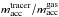 \hbox{$m_\mathrm{acc}^\mathrm{tracer}/m_\mathrm{acc}^\mathrm{gas}$}