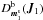 \hbox{${ D_{\bm{m}_{1}^{\rm s}}^{\rb} (\bm{J}_{1}) }$}