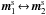 \hbox{${ \bm{m}_{1}^{\rm s} \!\leftrightarrow\! \bm{m}_{2}^{\rm s} }$}