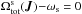 \hbox{${ \Omega^{\rm s}_{\rm tot} (\bm{J}) \!-\! \omega_{\rm s} = 0 }$}