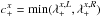 \hbox{$c_{+}^{x}={\rm min}(\lambda_{+}^{x,L},\lambda_{+}^{x,R})$}