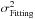 \hbox{$\sigdeux{Fitting}$}