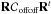 \hbox{$\R \Coffoff \R^t$}