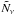 \hbox{$\tilde N_{\nu}$}
