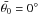 \hbox{$\bar{\theta_0}=0^{\circ}$}