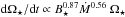 \hbox{${\rm d}\Omega_\star/{\rm d}t \propto B_\star^{0.87} \dot{M}^{0.56}~ \Omega_\star$}