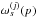 \hbox{$\omega_s^{(j)}(p)$}