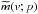 \hbox{$\tm(v;p)$}