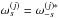 \hbox{$\omega_{s}^{(j)} = \omega_{-s}^{(j)*}$}