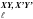 \hbox{$^{\textbf{\textit{XY,\,X'Y'}}}_\ell$}