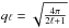 \hbox{$q_{\ell} = \sqrt{\frac{4\pi}{2\ell+1}}$}