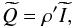 \begin{equation} \bQ = \cpe'\bI, \end{equation}
