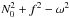\hbox{$N_0^2+f^2-\omega^2$}
